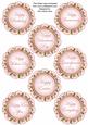 Pink Magnolia Doily Happy Everything Mix Sentiment Sheet