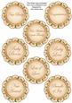 Peach Magnolia Doily Baby Mix Sentiment Sheet