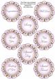 Lilac Magnolia Doily General Mix Sentiment Sheet