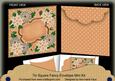 Borange Poinsettia Christmas 7in Fancy Envelope Mini Kit