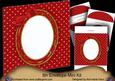 Red Robin Modern Special Large Oval Envelope Mini Kit
