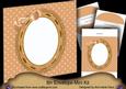 Winter Sunset Modern Special Large Oval Envelope Mini Kit