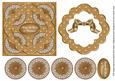 Vtea Flake Auntie & Uncle 3D Rosette Decoupage Topper