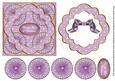Lilac Flake My Mum 3D Rosette Decoupage Topper