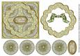 Olive Flake My Mum 3D Rosette Decoupage Topper
