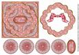 Pink Flake My Mum 3D Rosette Decoupage Topper