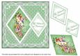 Christmas Stocking My Husband 7in Double Diamond Topper