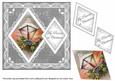 Silver Lantern My Parents 7in Double Diamond Topper