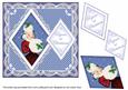 Winter Lady Rejoice 7in Double Diamond Topper