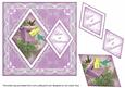 Postbox Love at Christmas 7in Double Diamond Topper