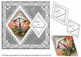 Silver Lantern Love at Christmas 7in Double Diamond Topper