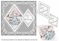 Snow Tree Love at Christmas 7in Double Diamond Topper