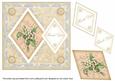 Lily of Valley Thank You 7in Double Diamond Topper