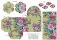 Cream Col Blossom Rolled Rose 3in Favour/gift Box N' Card