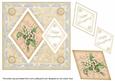 Lily of Valley Happy Everything! 7in Double Diamond Topper