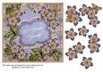 Blue Met Fleur 70 Years Young Fancy 7in Deco Topper