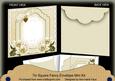 Cream Magnolia Fancy 7x7inch Easy Envelope Mini Kit