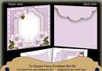 Lilac Magnolia Fancy 7x7inch Easy Envelope Mini Kit