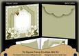 Olive Magnolia Fancy 7x7inch Easy Envelope Mini Kit