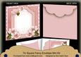 Pink Magnolia Fancy 7x7inch Easy Envelope Mini Kit
