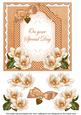 Borange Magnolia Special Day Fancy 7in Decoupage Topper