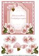Pink Magnolia If Friends Fancy 7in Decoupage Topper