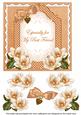 Borange Magnolia Best Friend Fancy 7in Decoupage Topper