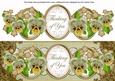 Olive Pansy Thinking of You Large Dl Decoupage Topper