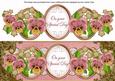 Pink Pansy Special Day Large Dl Decoupage Topper