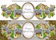 Silver Pansy Special Day Large Dl Decoupage Topper