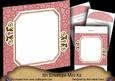 Pink Roses Fancy Emerald 8in Envelope Mini Kit