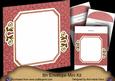 Red Tulips Fancy Emerald 8in Envelope Mini Kit