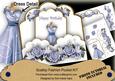 Blue Bird Happy Birthday Ink Saver Fashion Tag Mini Kit