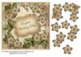 Cream Met Fleur Wedding Day Fancy 7in Deco Topper
