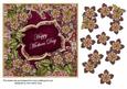 Hot Pink Met Fleur Mothers Day Fancy 7in Deco Topper