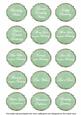 Mgreen Fleur All Birthday Sentiment Caption Sentiment Sheet