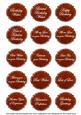 Sunrise Fleur All Birthday Sentiment Caption Sentiment Sheet