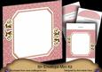 Wedding Shoe Fancy Emerald 8in Envelope Mini Kit