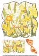 Daffodils Belated Wishes 8in Large Blooms Fancy Topper