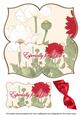 White Poppy Especially 8in Large Blooms Fancy Topper