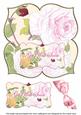 Pink Rose Get Well Soon 8in Large Blooms Fancy Topper