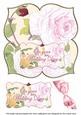 Pink Rose Wedding Day 8in Large Blooms Fancy Topper