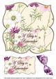 Cosmos Day to Remember 8in Large Blooms Fancy Topper