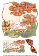 Ladies Slipper Day to Remember 8in Large Blooms Fancy Topper