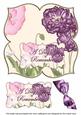 Purple Poppy Day to Remember 8in Large Blooms Fancy Topper