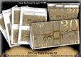 Bronze 30th Birthday 3D File Purse Mini Kit