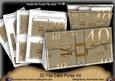 Bronze 40th Birthday 3D File Purse Mini Kit