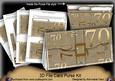 Bronze 70th Birthday 3D File Purse Mini Kit