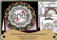Black & Red Dotty 30th Birthday 3D Doily Card & Envelope Kit