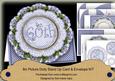 Blue Dotty 60th Birthday 3D Doily Card & Envelope Kit